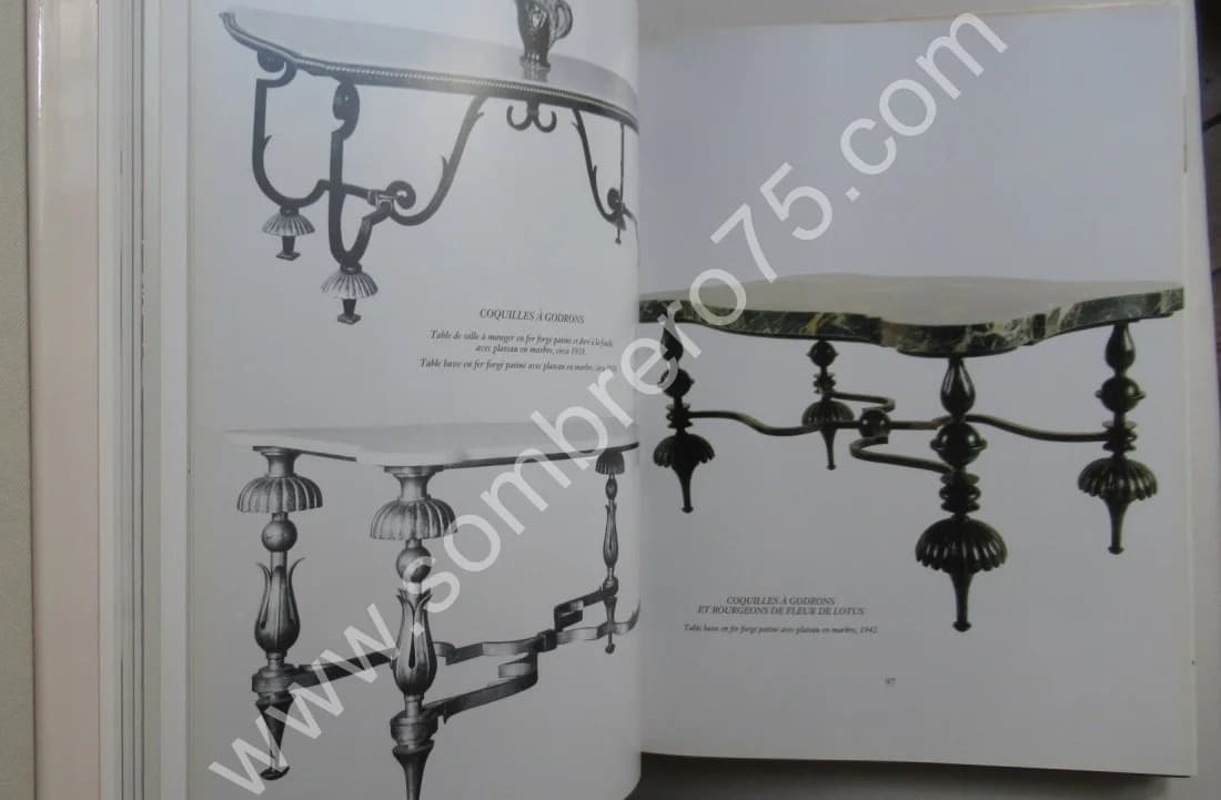 Gilbert POILLERAT Maitre Ferronnier. Fr. BAUDOT. K LAGERFELD - Image 7