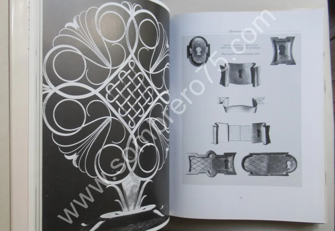 Gilbert POILLERAT Maitre Ferronnier. Fr. BAUDOT. K LAGERFELD - Image 8