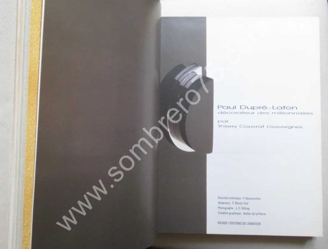 DUPRE LAFON - Décorateur des Millionnaires. Th - Image 3