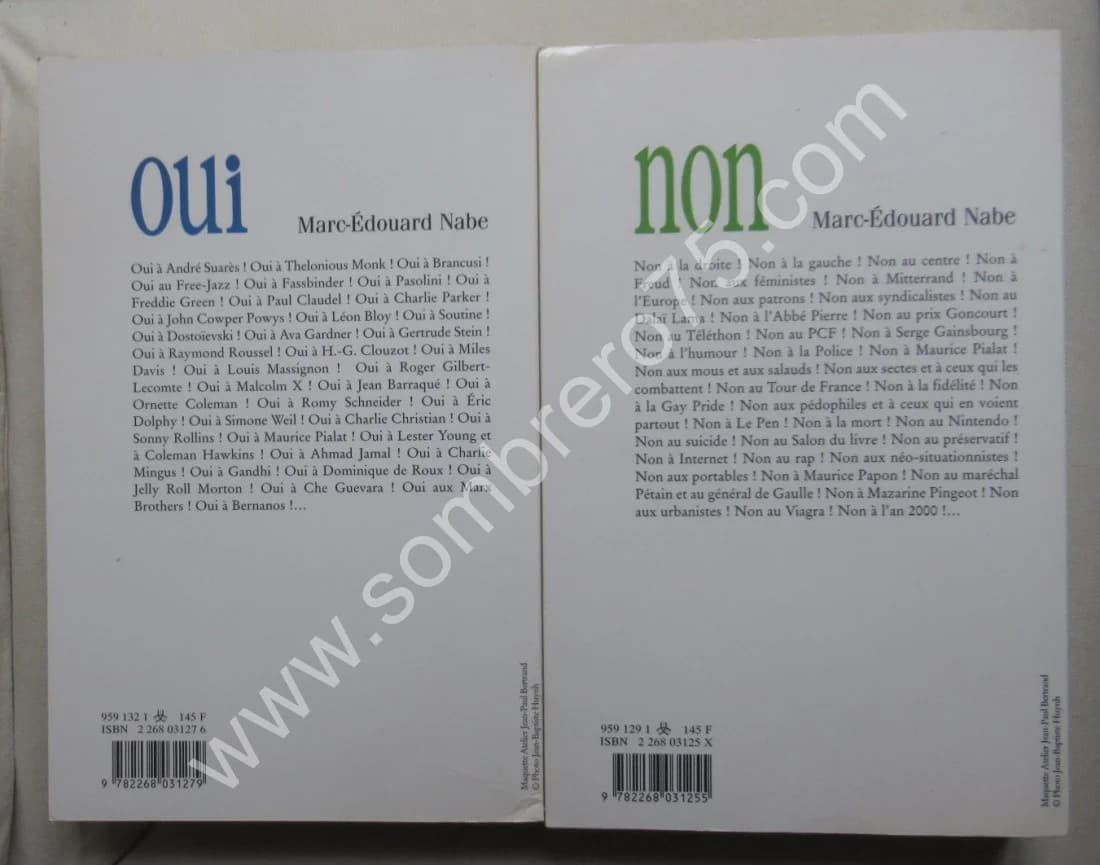 Marc Edouard NABE. OUI - NON - Image 7