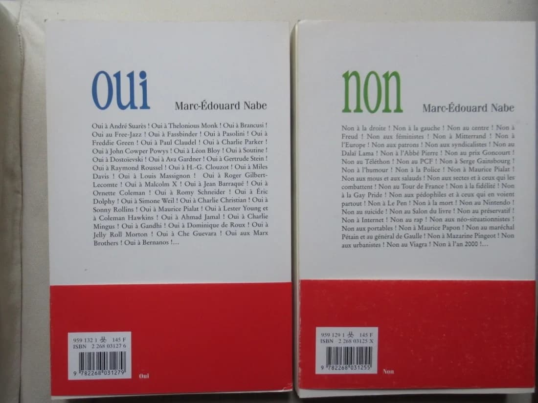 Marc Edouard NABE. OUI - NON - Image 8