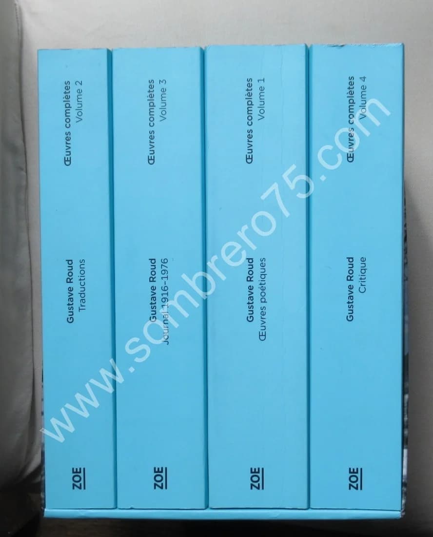 Oeuvres Complètes. Coffret 4 Tomes