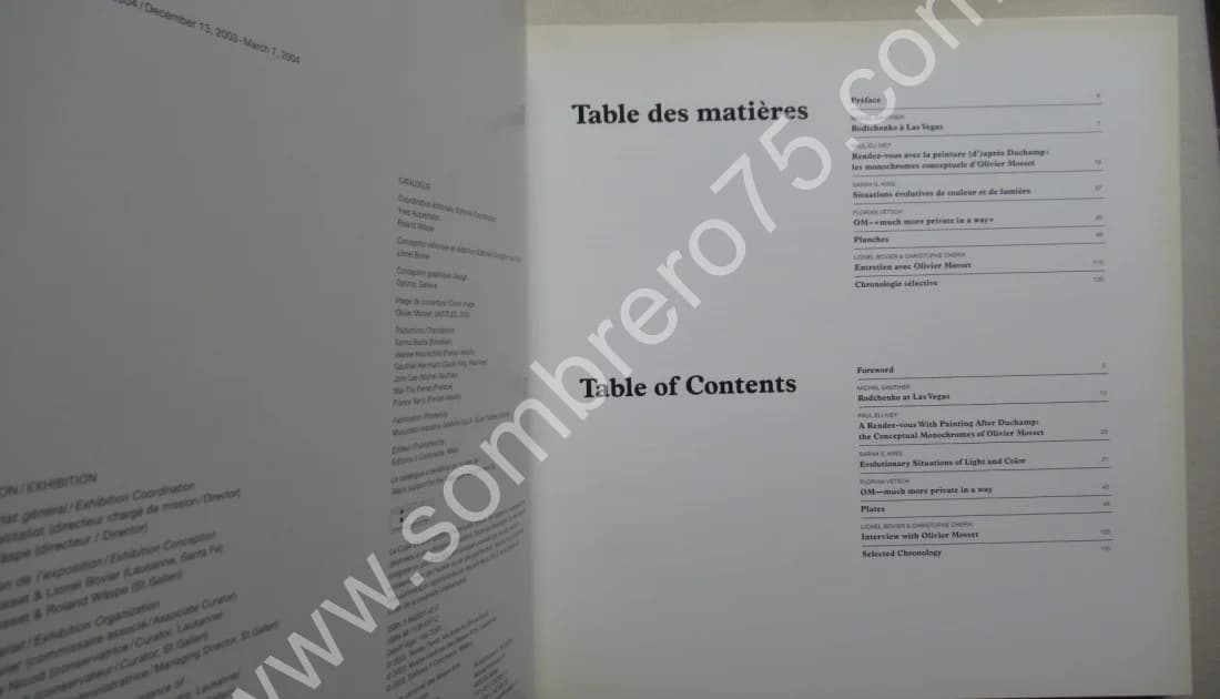 Olivier MOSSET - Travaux / Works 1966-2003 - Image 4