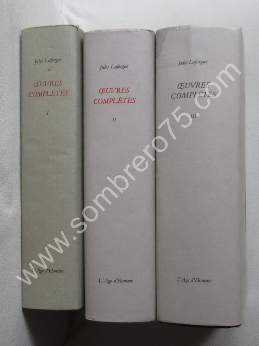 Jules LAFORGUE - Oeuvres Complètes - 3 Tomes - Image 2