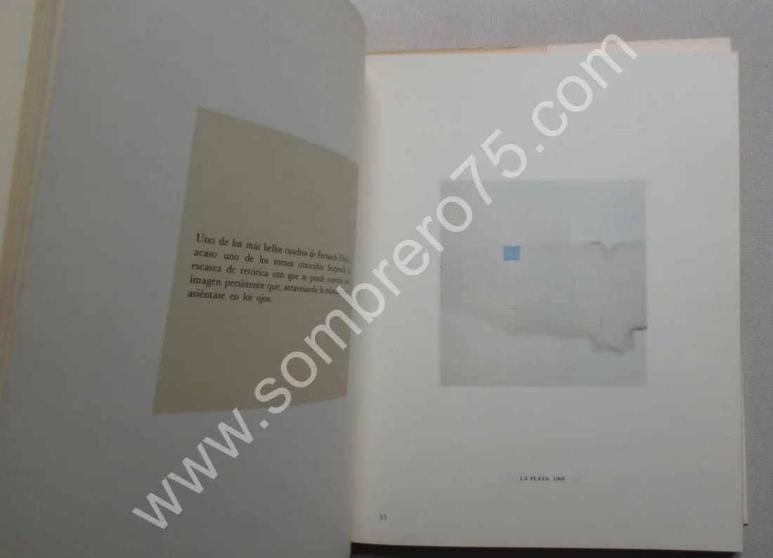 Pancho Ortuno : Dialogos con la Pintura de Fernando Zobel. Envoi de F. ZOBEL - Image 5