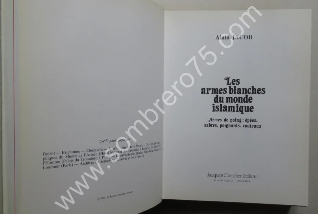 Les Armes Blanches du Monde Islamique - Image 3