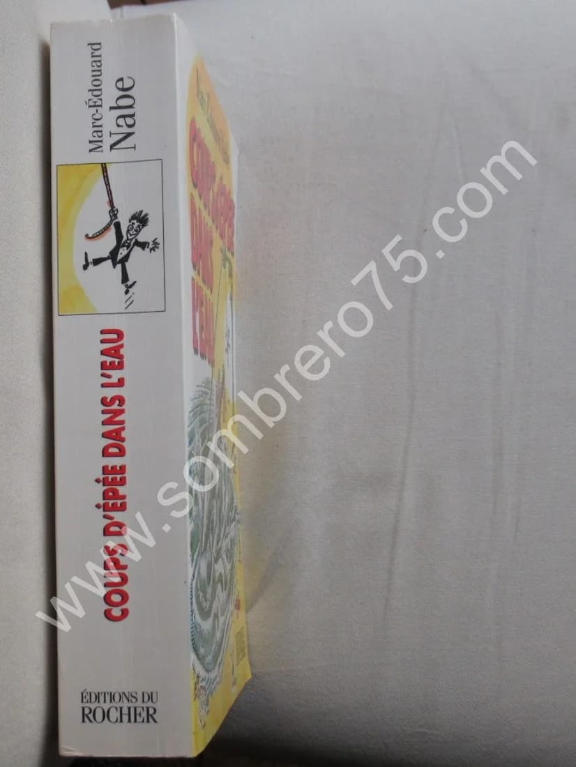 Marc Edouard NABE. Coups d'Epée dans l'eau. Envoi - Image 2
