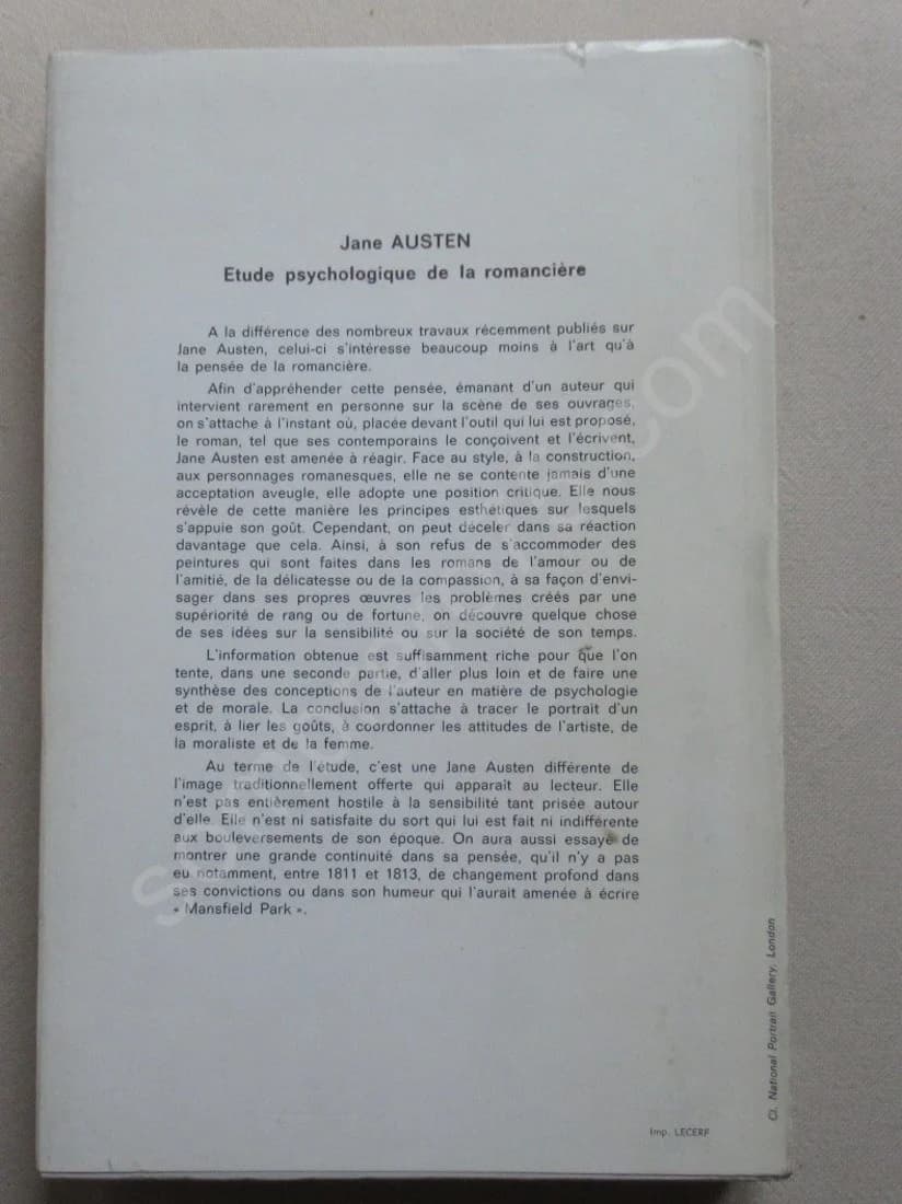 Jane Austen: Etude Psychologique de la Romancière - Image 6