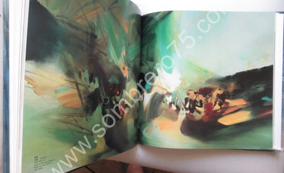 Chu Teh-Chun - Tournée d'Exposition 1988-89 - Image 6