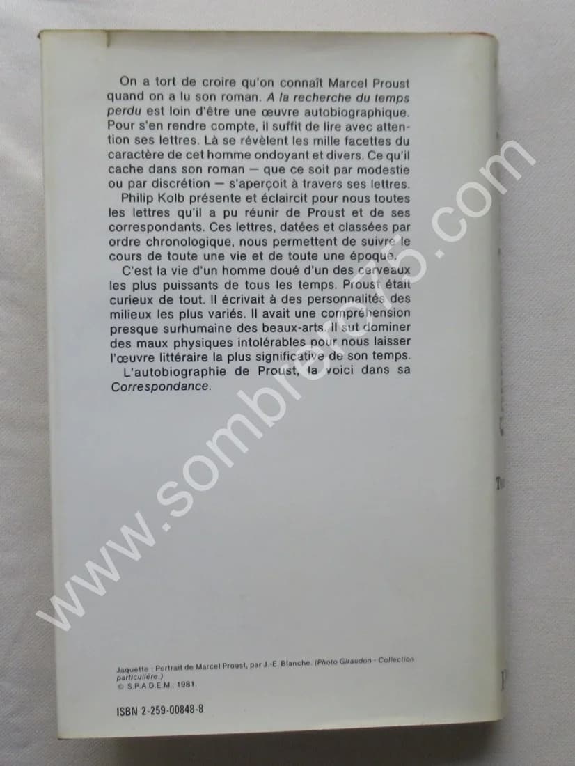 Correspondance de 1908 - Tome 8. Texte Établi et Annoté par Philip Kolb - Image 4