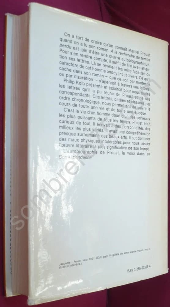 Correspondance de Marcel Proust 1904 - Tome 4. Texte Établi et Annoté par KOLB Philip - Image 3