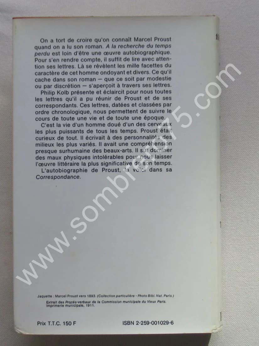 Correspondance de 1910 et 1911. Tome 10 Texte établi par Philip KOLB - Image 3