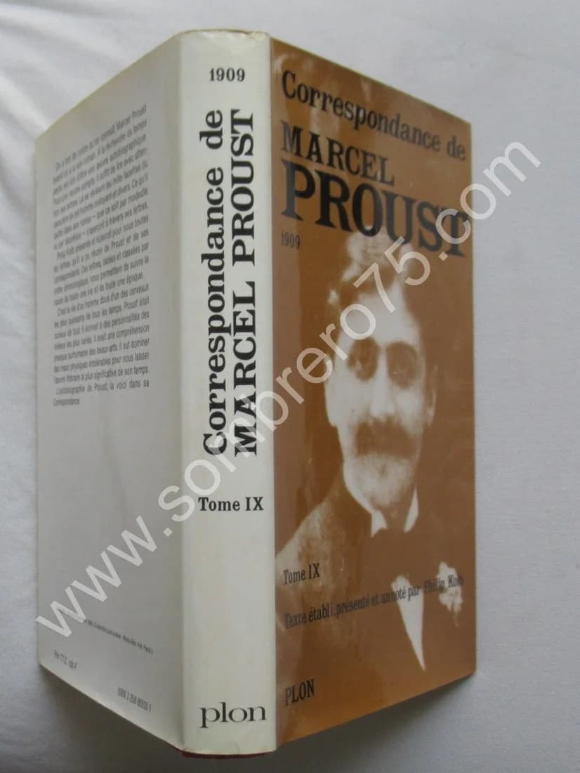Correspondance de 1909 - Tome 9. Texte Établi et Annoté par KOLB Philip - Image 2