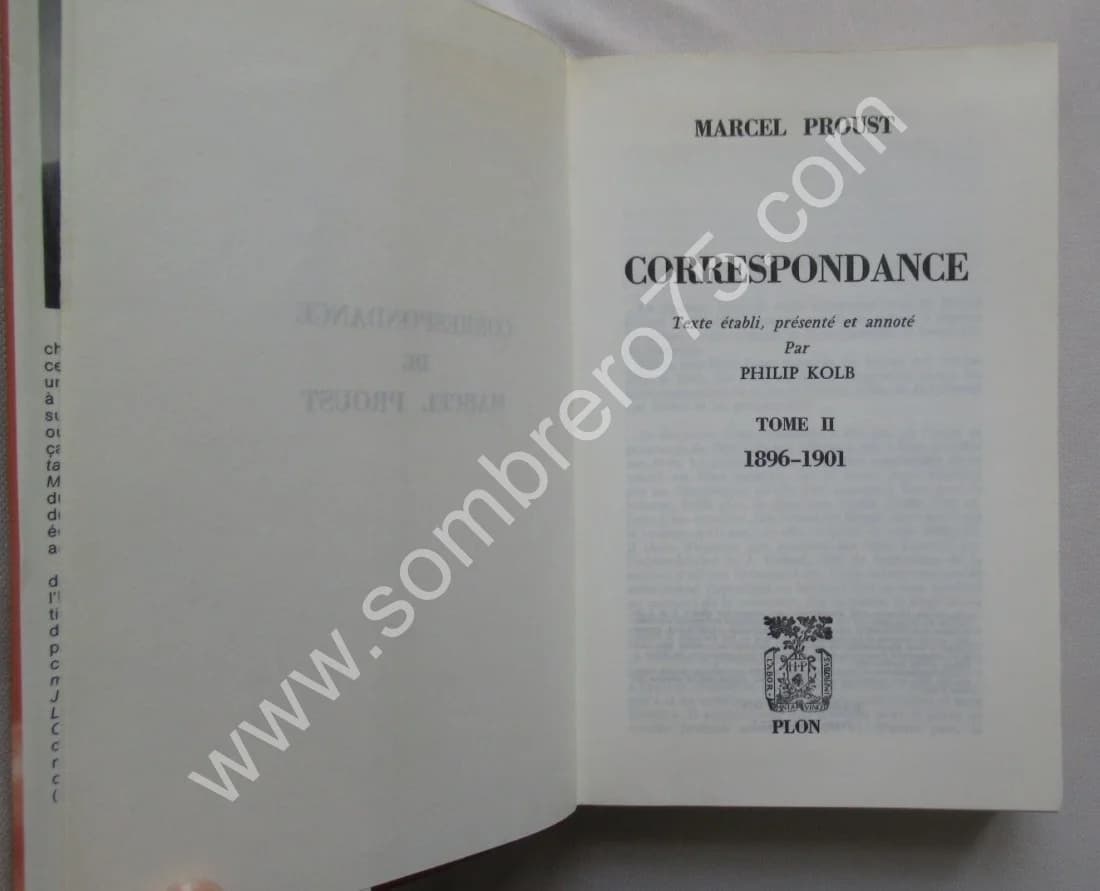Correspondance de 1896 - 1901. Tome 2. Texte Établi et Annoté par KOLB Philip - Image 3