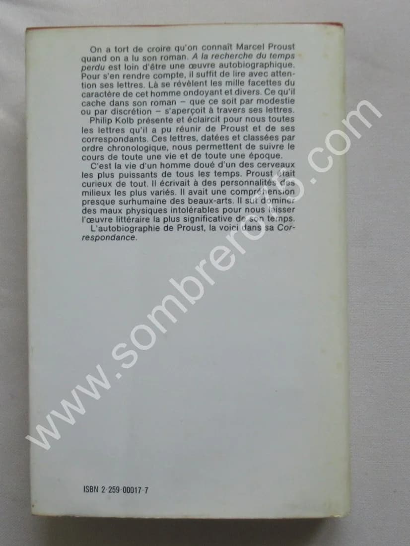 Correspondance de 1896 - 1901. Tome 2. Texte Établi et Annoté par KOLB Philip - Image 4