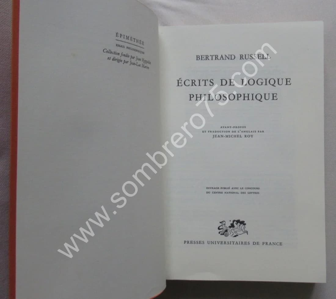 Ecrits de la Logique Philosophique - Image 3