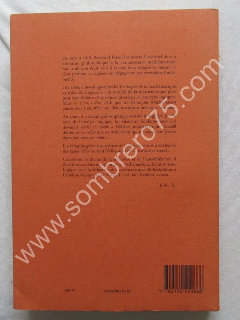 Ecrits de la Logique Philosophique - Image 4