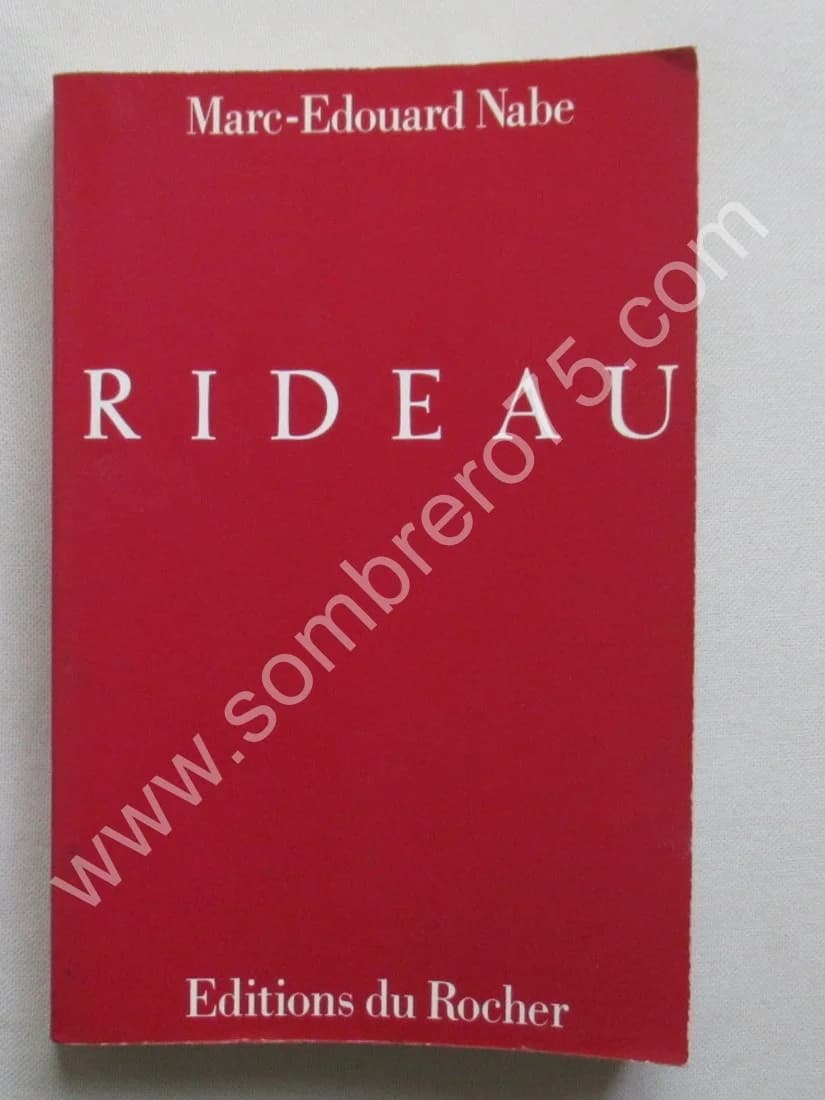 Rideau - Marc Edouard NABE. Envoi