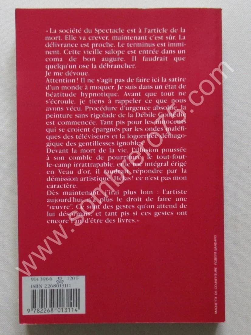 Rideau - Marc Edouard NABE. Envoi - Image 4