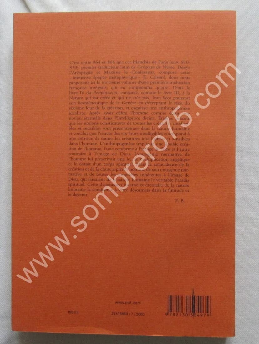 De la Division de la Nature- 3 Tomes - Livre I à IV - Image 12