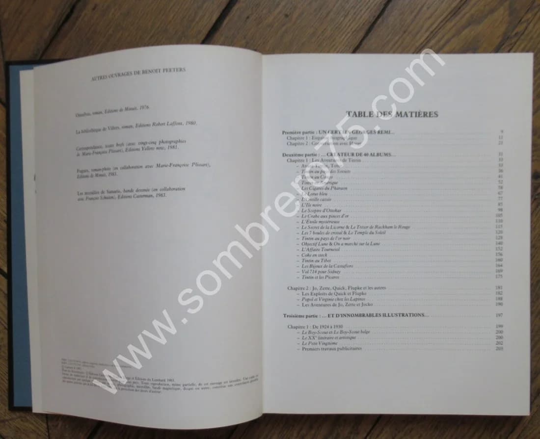 Le Monde d'Hergé.. Hors Commerce. Envoi. 1983 - Image 9