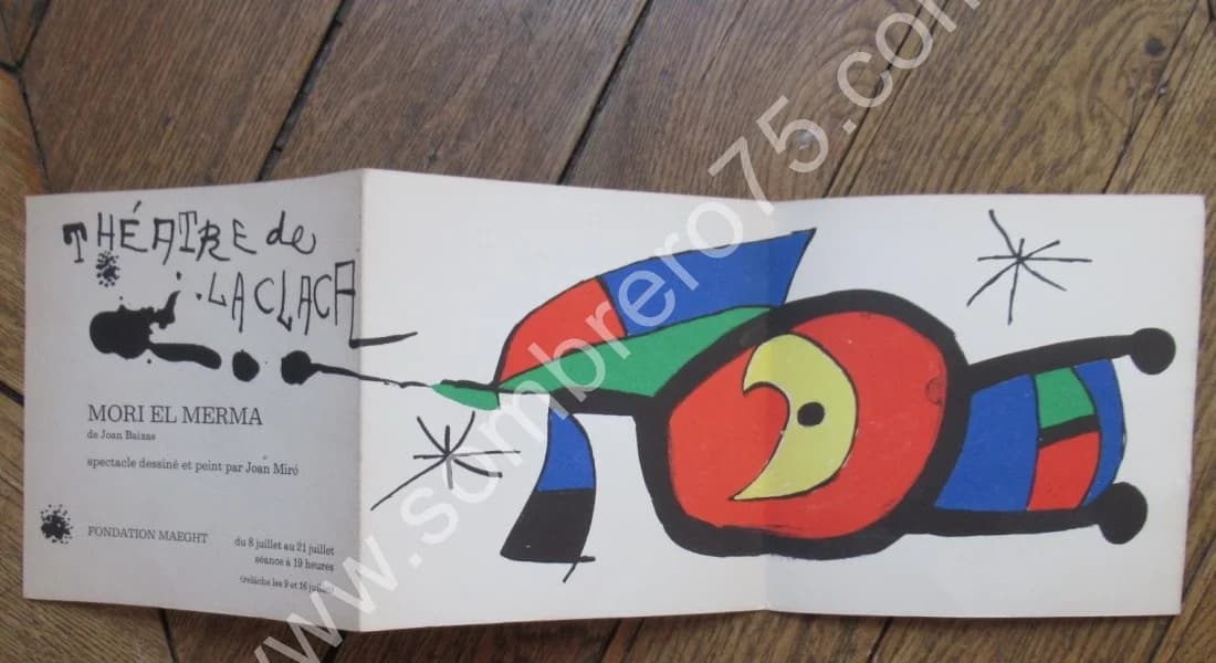 Carton Invitation - Fondation 1979 Lithographies - Image 3