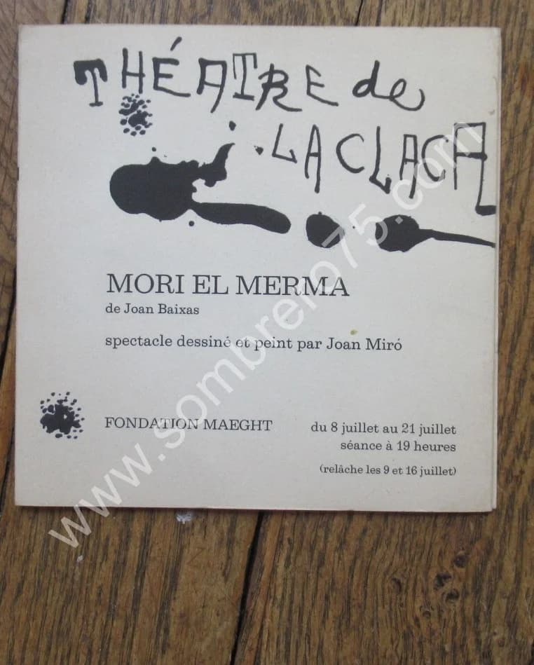 Carton Invitation - Fondation 1979 Lithographies - Image 4