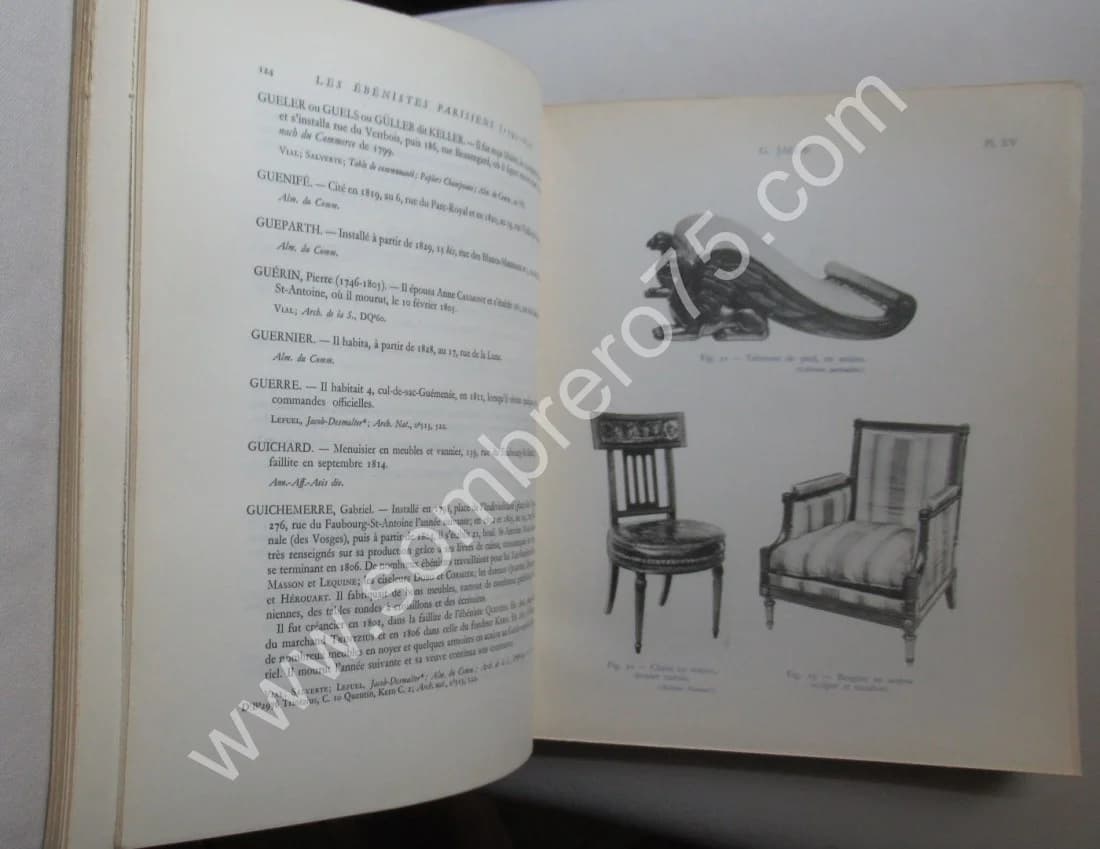 Les Ebénistes Parisiens (1795-1830. Leurs oeuvres et leurs marques - Image 4