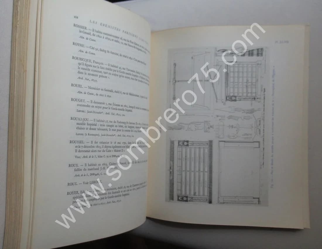 Les Ebénistes Parisiens (1795-1830. Leurs oeuvres et leurs marques - Image 5