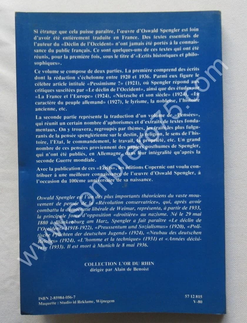 Ecrits Historiques et Philosophiques. Pensées - Image 7