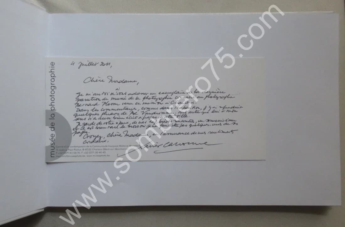 Charleroi Plossu. Exposition. Musée de la Photographie 2011 - Image 10