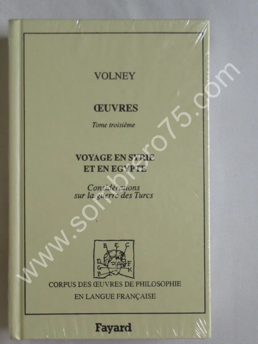Oeuvres - VOLNEY- 3 Tomes - Image 2
