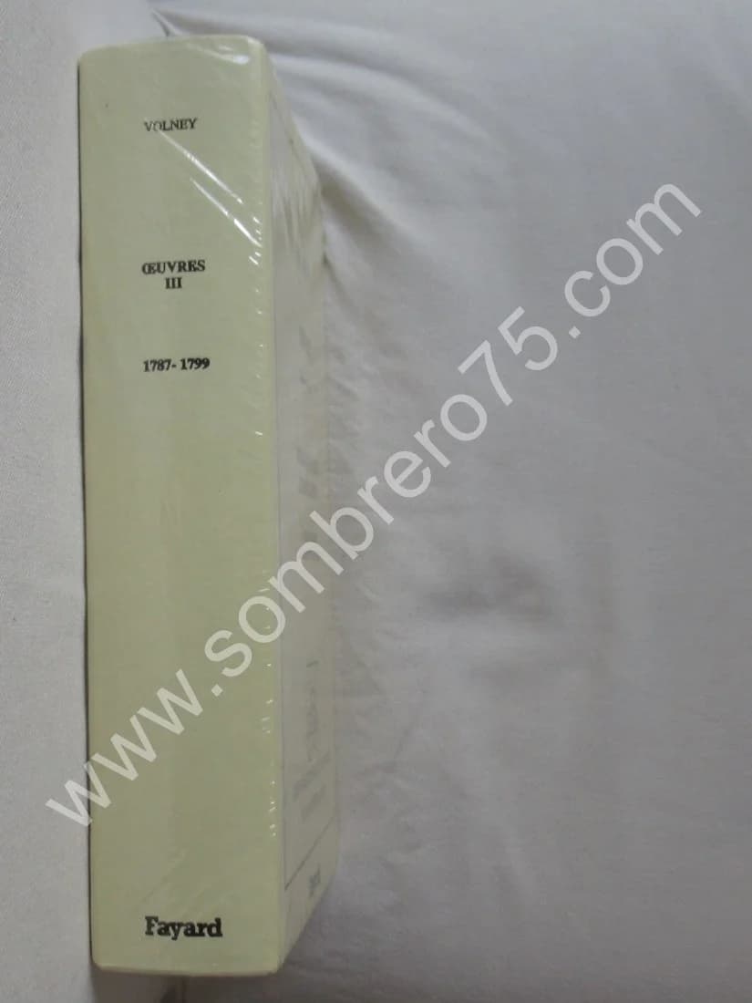 Oeuvres - VOLNEY- 3 Tomes - Image 4