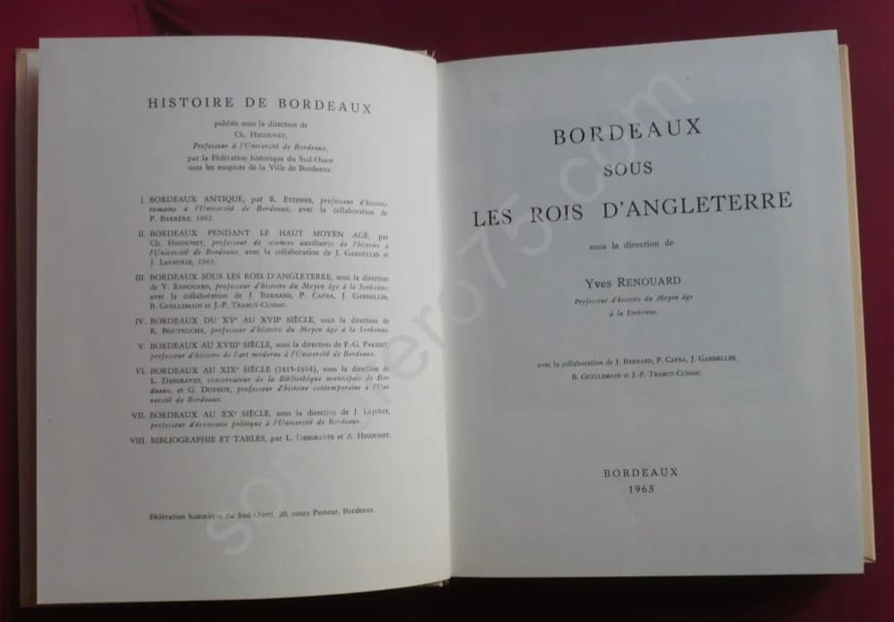 Bordeaux sous les Rois d'Angleterre - Image 5