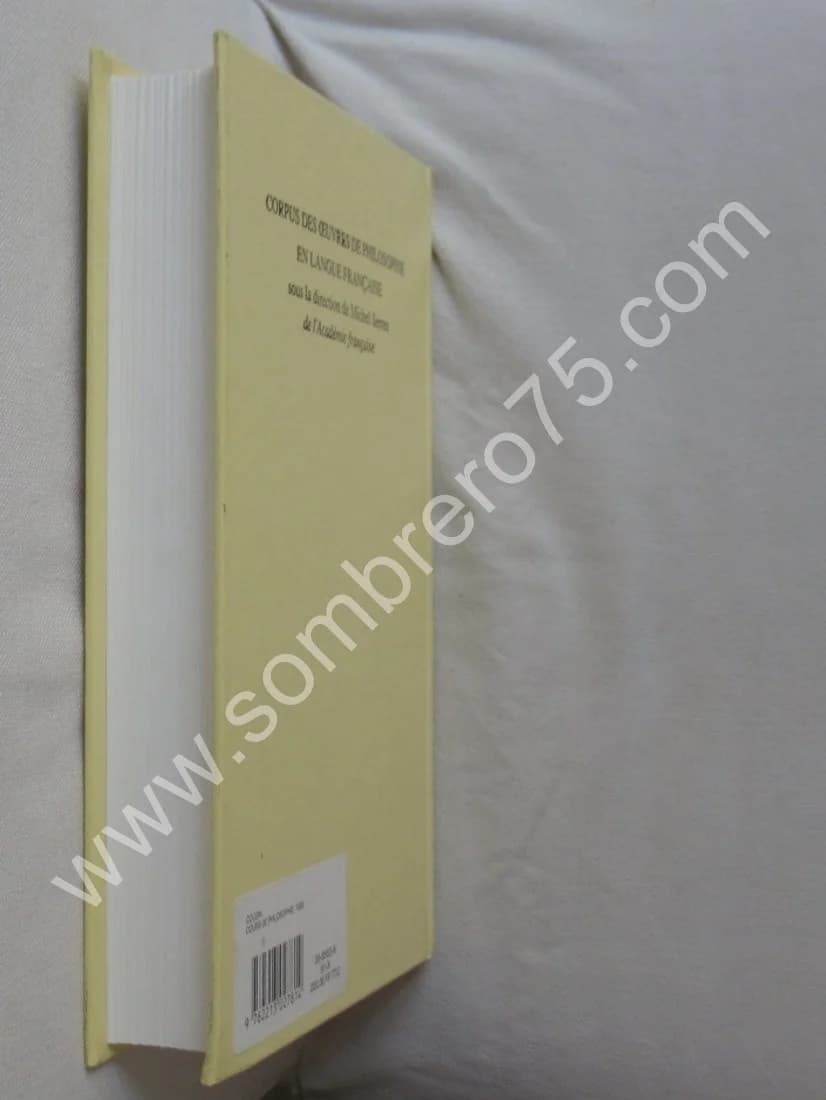 Cours de Philosophie. Introd. à l'Histoire de la Philosophie. V COUSIN - Image 3