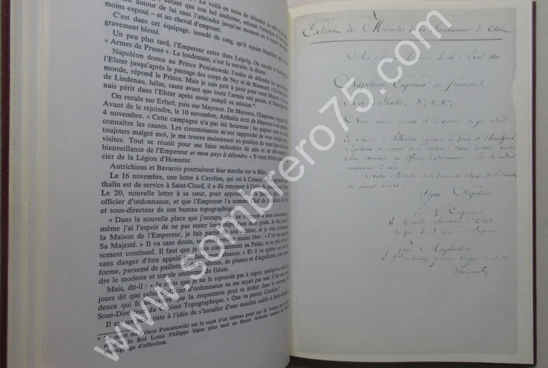Vie du Général Baron ATTHALIN 1784-1856. M. LAURENT ATTHALIN - Image 5
