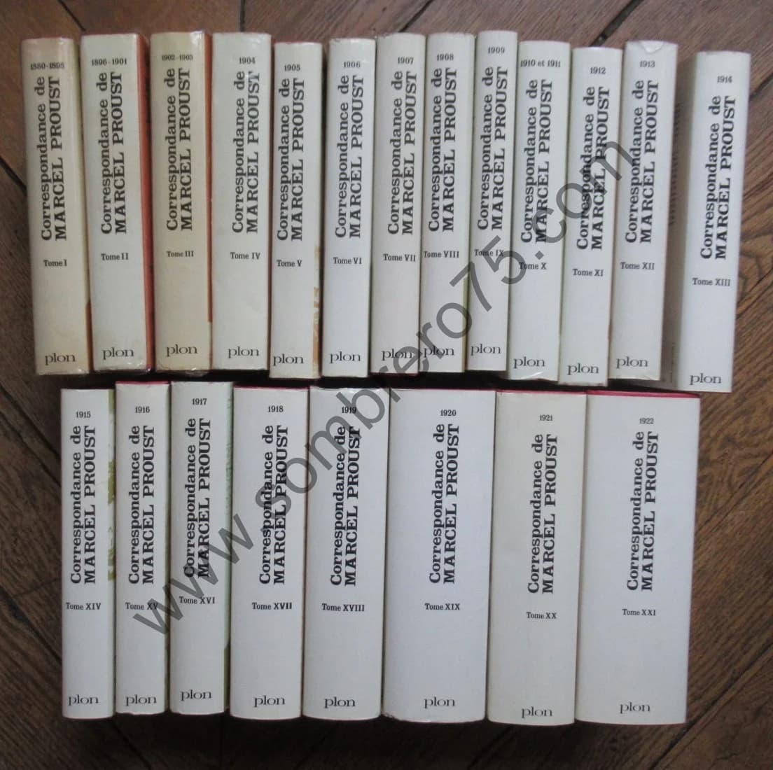 Correspondance de - KOLB. 21volumes COMPLET