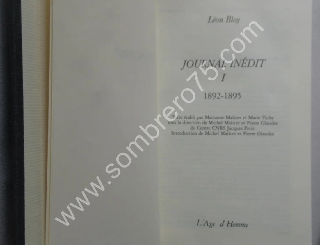Journal Inédit -. I - II et III Tomes - Image 2