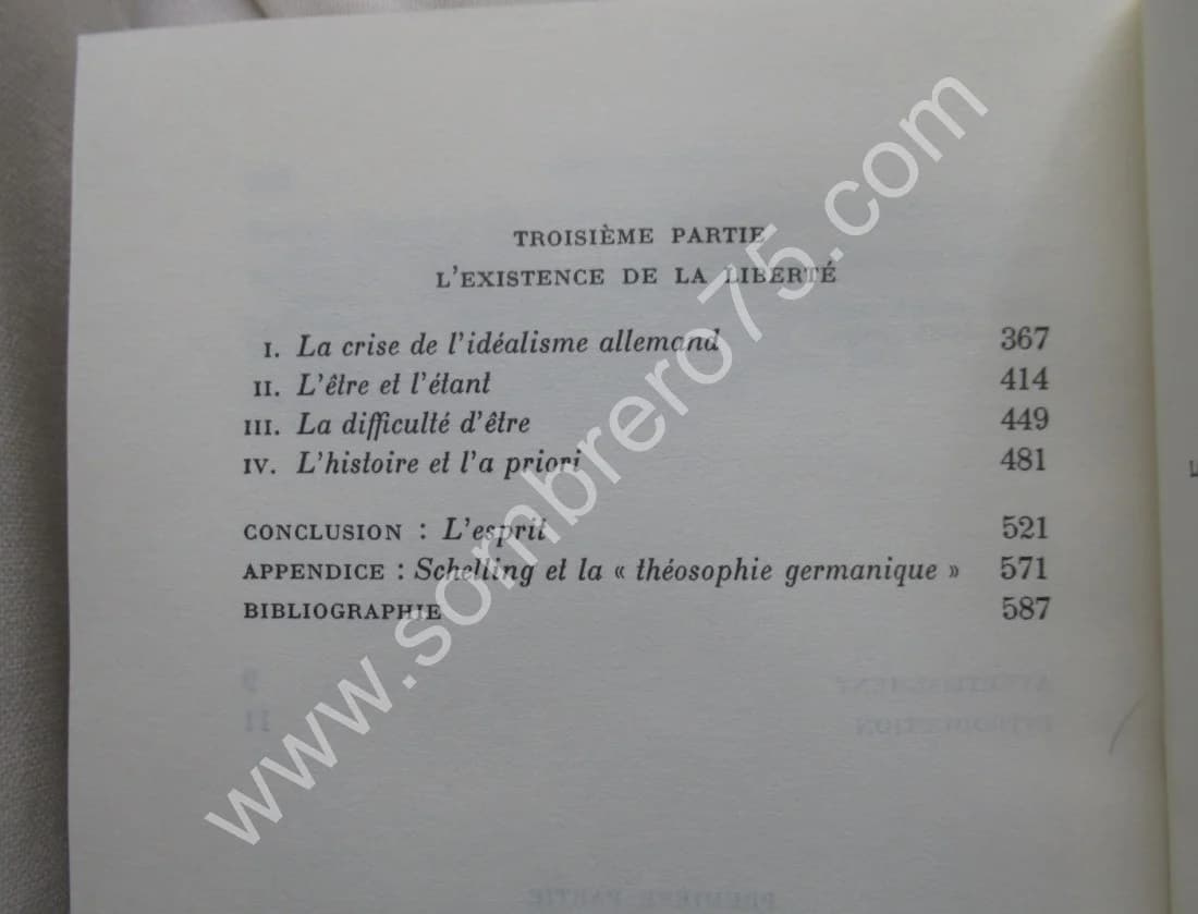 Liberté et Existence. (Schelling). Jean François MARQUET - Image 5