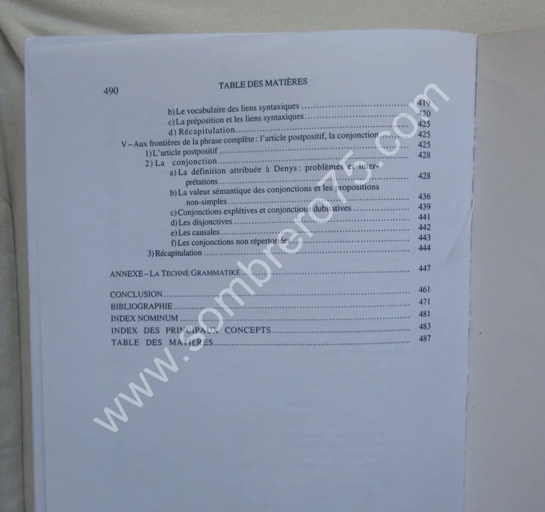 La Naissance de la Grammaire dans l'Antiquité Grecque. Fred. ILDEFONSE - Image 6