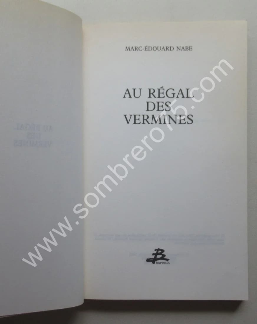 Au Régal des Vermines. Marc Edouard NABE - Image 3