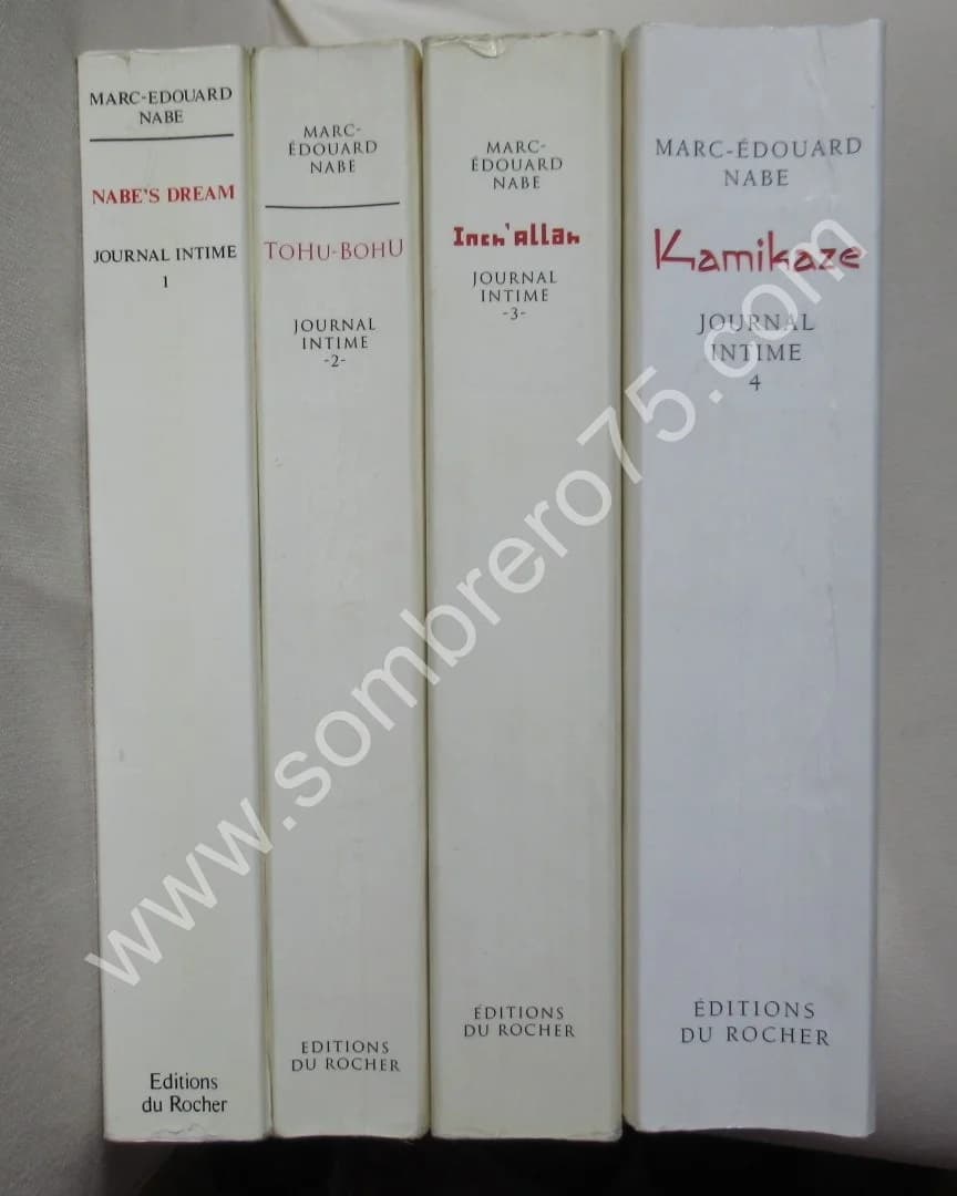 Journal Intime - 4 Vol. Marc Edouard NABE - Image 2