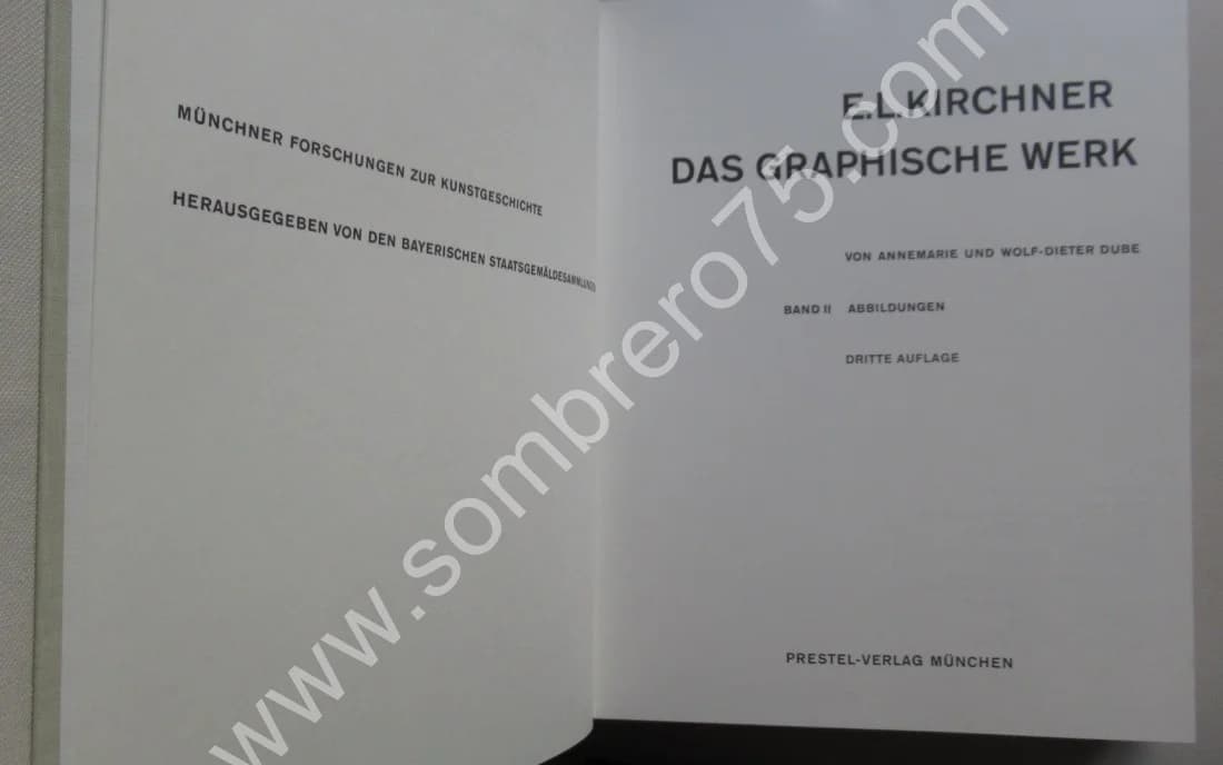 Das Graphische Werk - 2 Vol. Ernest Ludwig KIRCHNER - Image 8
