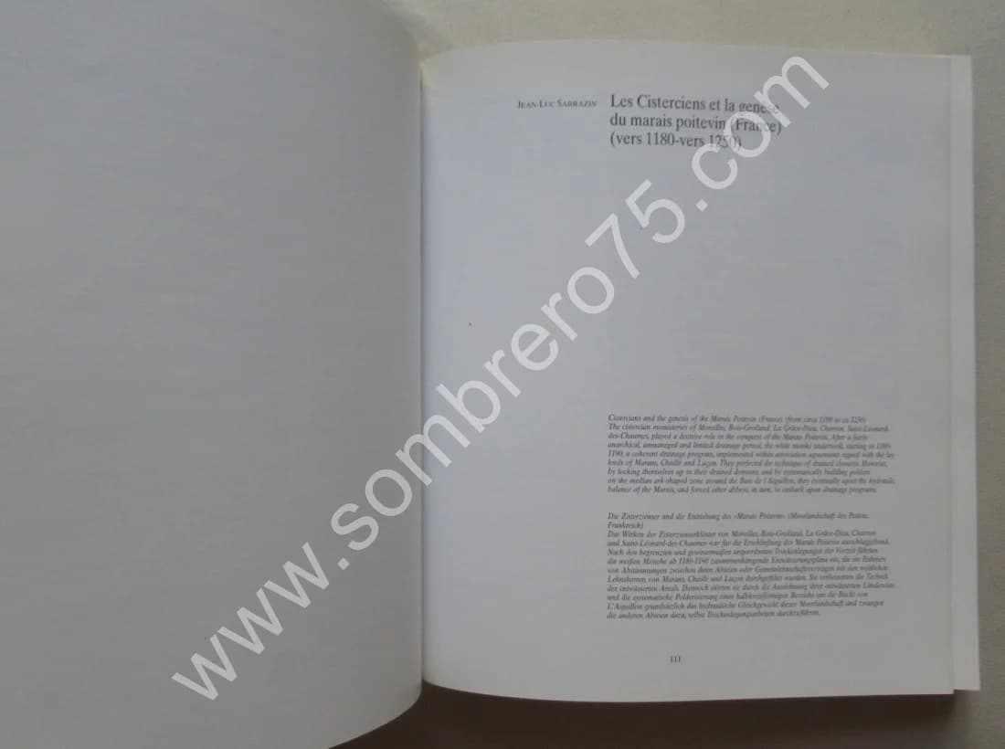 L'Hydraulique Monastique. Rencontres à Royaumont. 1996 - Image 5