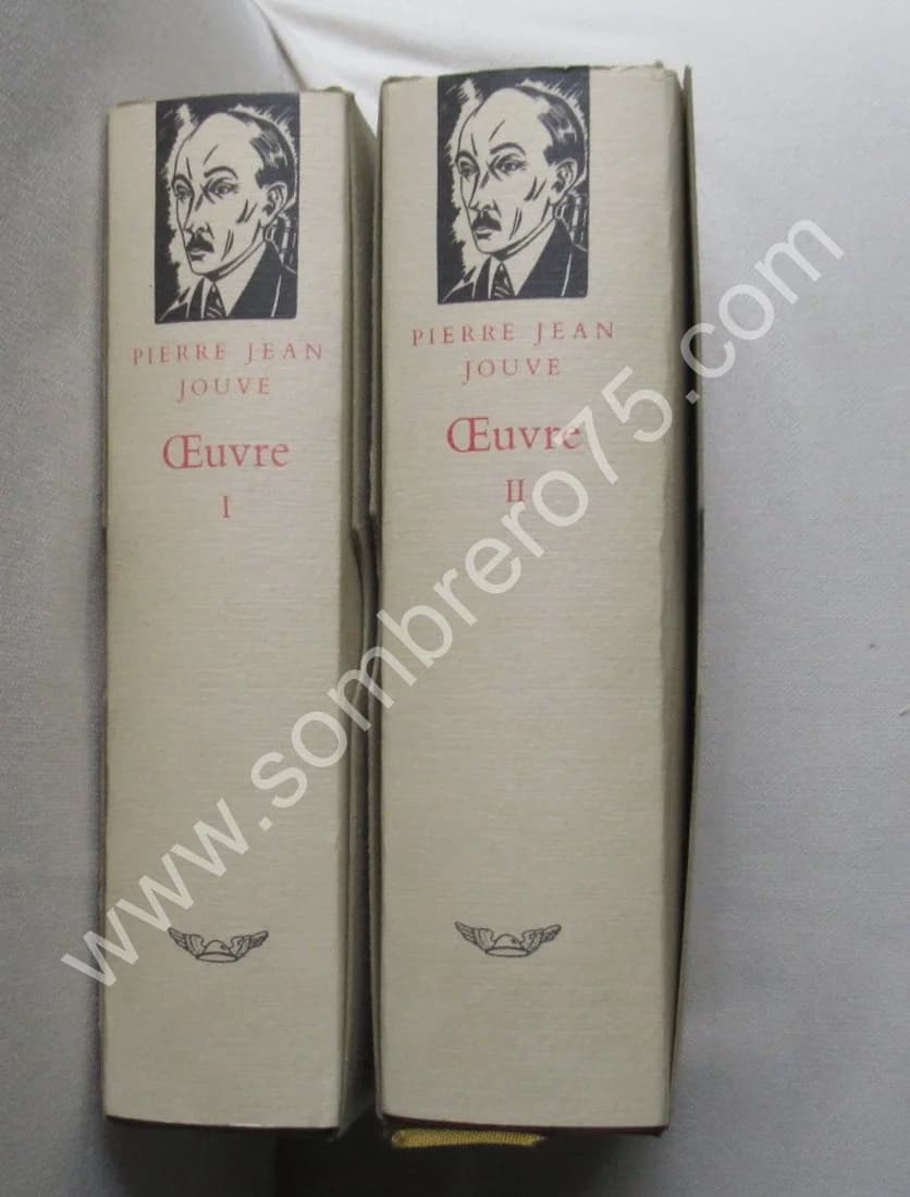 Oeuvre - Pierre Jean JOUVE - 2 volumes - Image 2