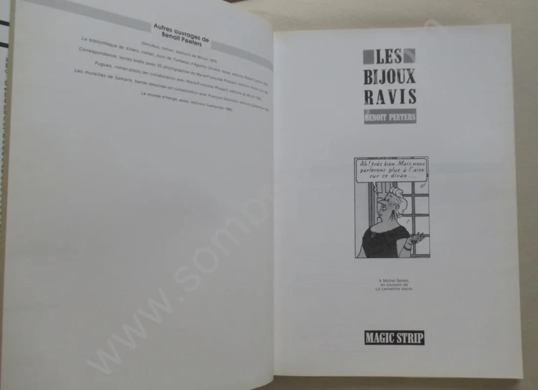 Les Bijoux Ravis. Envoi Peeters 1984 - Image 6