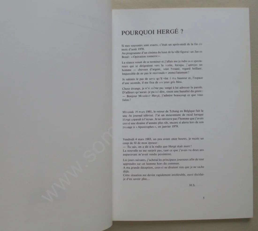 Avant Tintin - Dialogue sur Hergé.. Envoi. Ex Num - Image 12