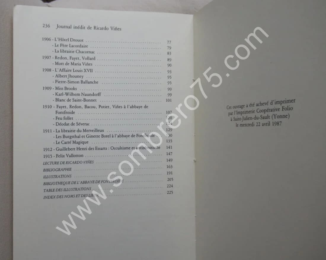 Journal Inédit de Ricardo Vines. Odilon Redon et le milieu occultiste - Image 8
