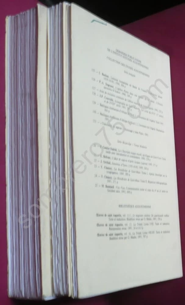 De Tertullien aux Mozarabes. Antiquité Tardive et Christianisme Ancien 3 Volumes. J. C. Fredouille - Image 3