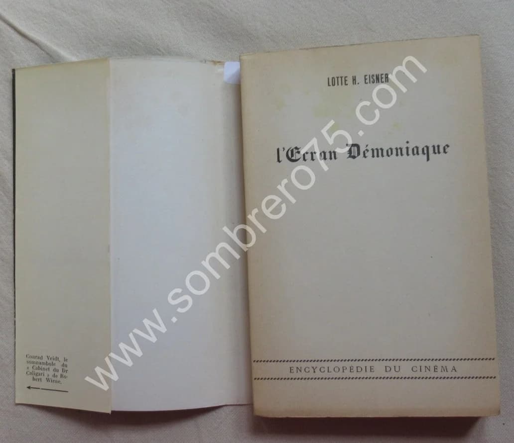 L'Ecran Démoniaque. Lotte H. EISNER 1952. Ed Originale - Image 7